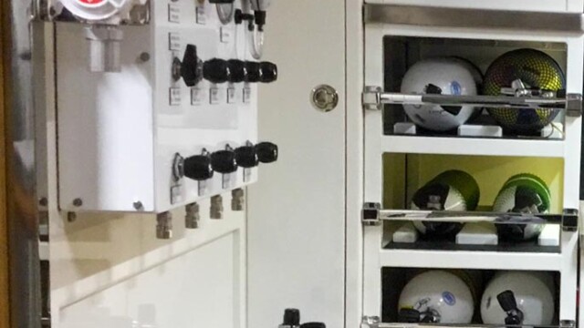 Dive Locker and Laboratory Installation